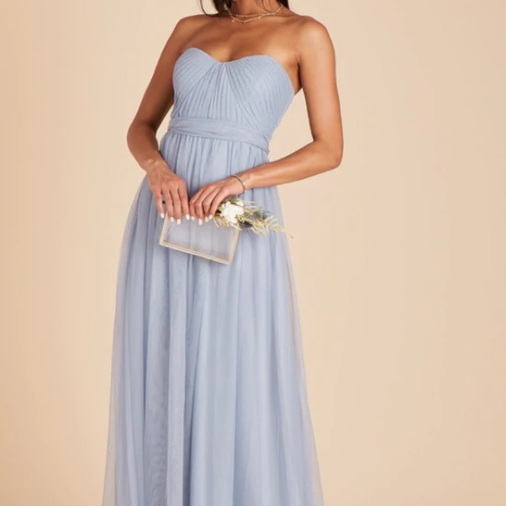 Birdy Grey Christina Dusty Blue Convertible Dress Size XS - LIKE NEW